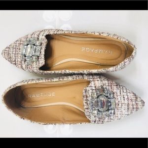 Rampage Coolsie Tweed Crystal Tip Chic Design